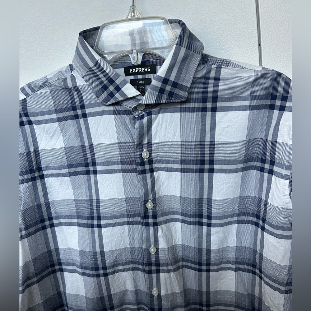 Men’s Large Express Button Down - image 1